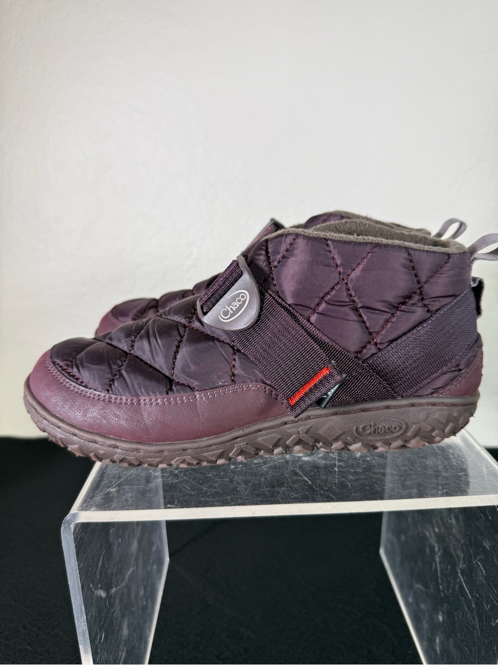 Chaco Ramble Puff Insulated Quilted Cozy Purple Shoes Size 7 - Picture 8 of 13